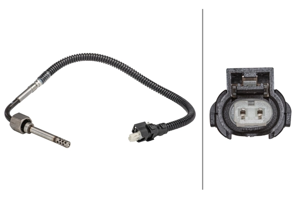 Sensor, exhaust gas temperature