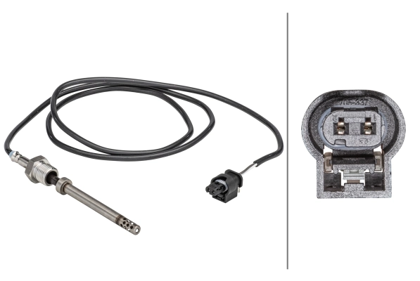Sensor, exhaust gas temperature