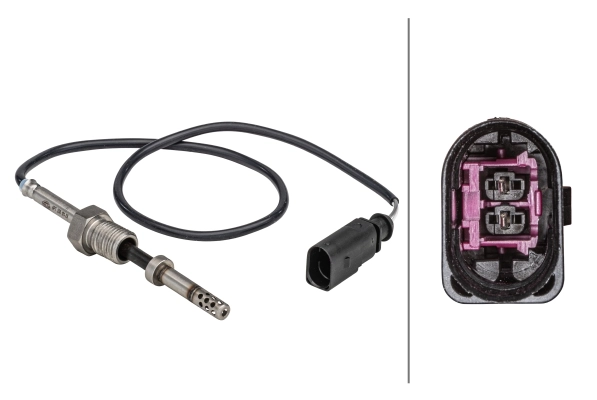 Sensor, exhaust gas temperature