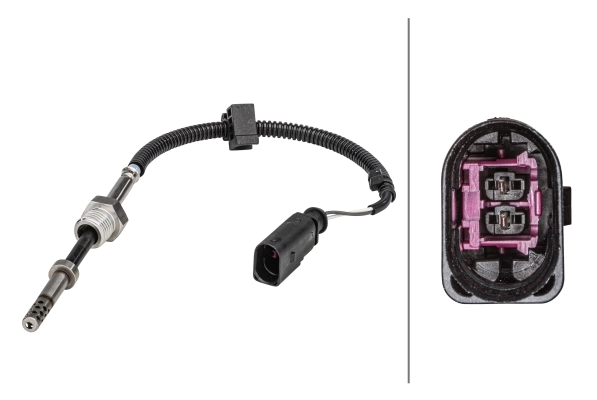 Sensor, exhaust gas temperature