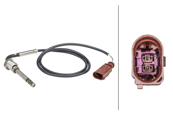 Sensor, exhaust gas temperature
