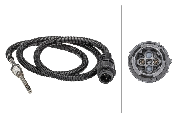 Sensor, exhaust gas temperature