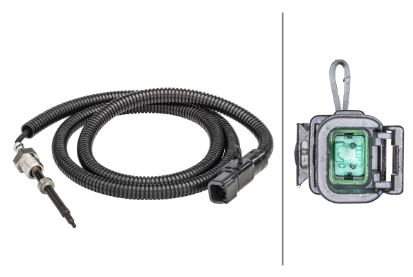 Sensor, exhaust gas temperature