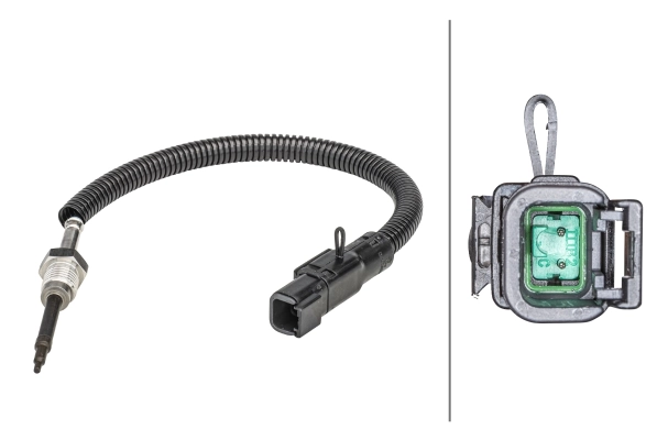 Sensor, exhaust gas temperature