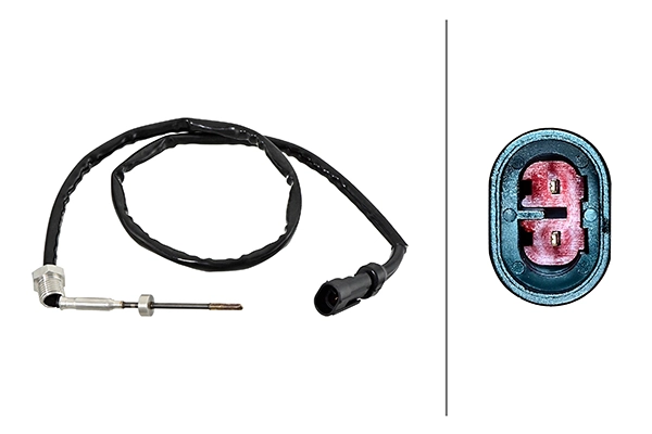 Sensor, exhaust gas temperature