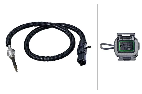 Sensor, exhaust gas temperature