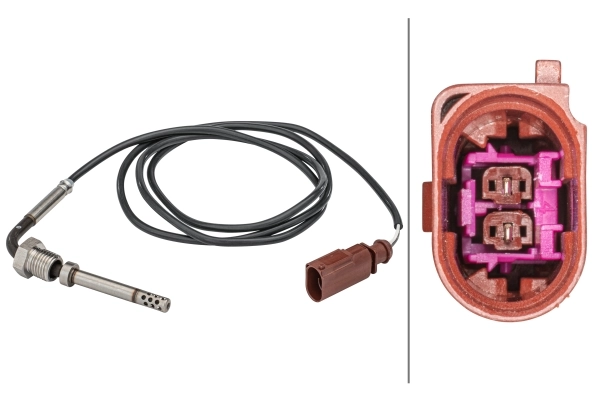 Sensor, exhaust gas temperature