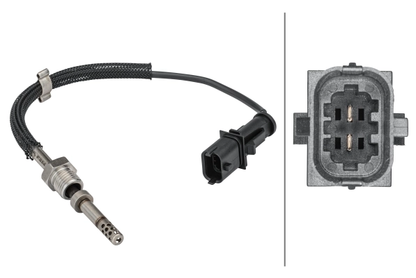 Sensor, exhaust gas temperature