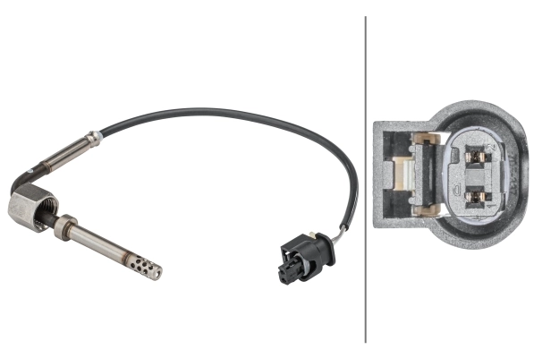 Sensor, exhaust gas temperature