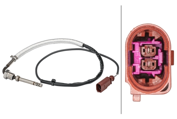 Sensor, exhaust gas temperature