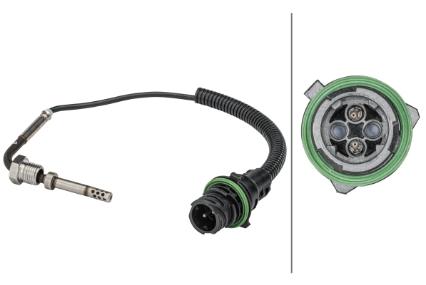 Sensor, exhaust gas temperature
