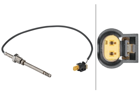 Sensor, exhaust gas temperature