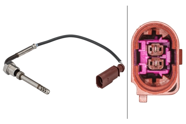 Sensor, exhaust gas temperature