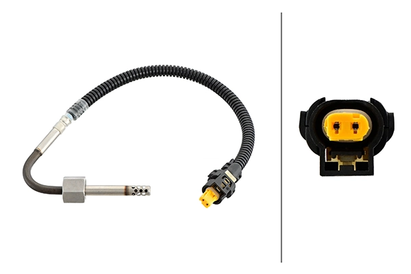 Sensor, exhaust gas temperature