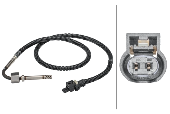 Sensor, exhaust gas temperature