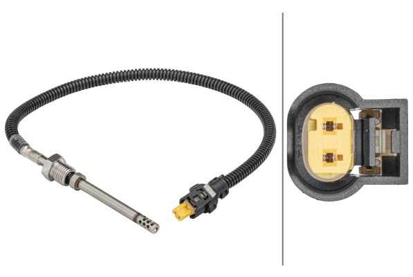 Sensor, exhaust gas temperature