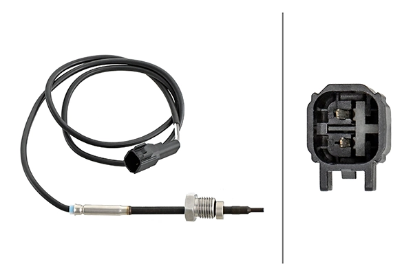 Sensor, exhaust gas temperature