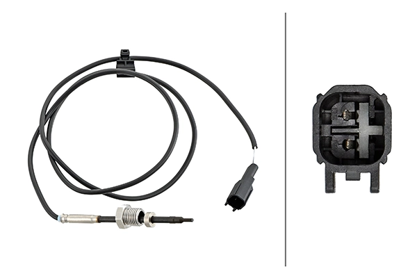 Sensor, exhaust gas temperature