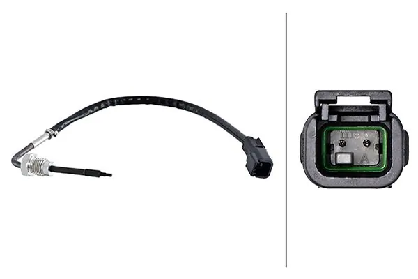 Sensor, exhaust gas temperature