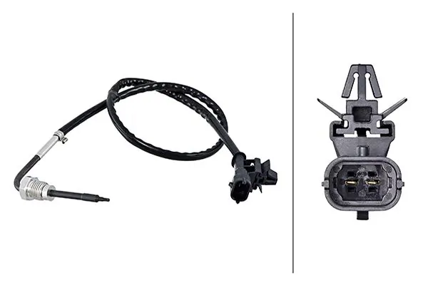 Sensor, exhaust gas temperature
