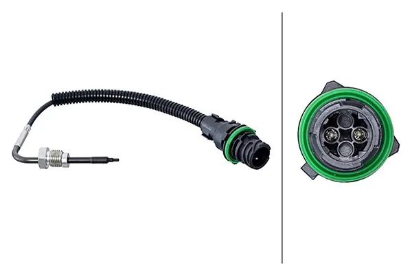 Sensor, exhaust gas temperature