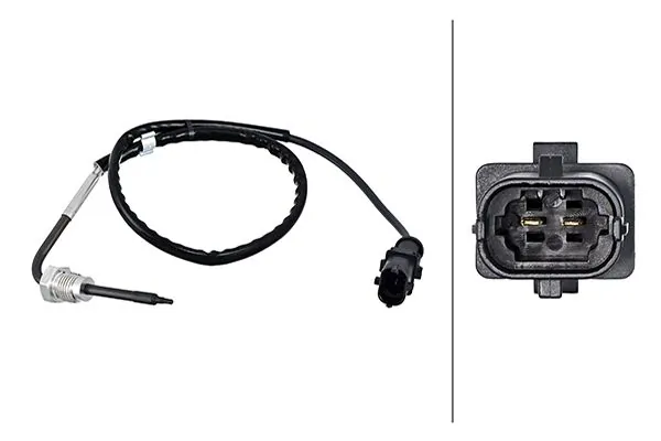 Sensor, exhaust gas temperature