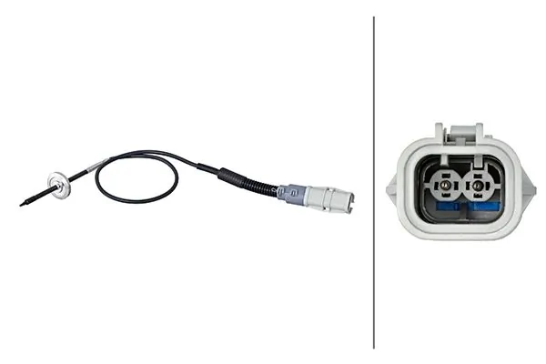 Sensor, exhaust gas temperature