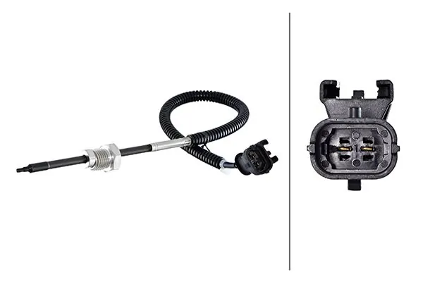 Sensor, exhaust gas temperature