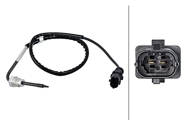 Sensor, exhaust gas temperature