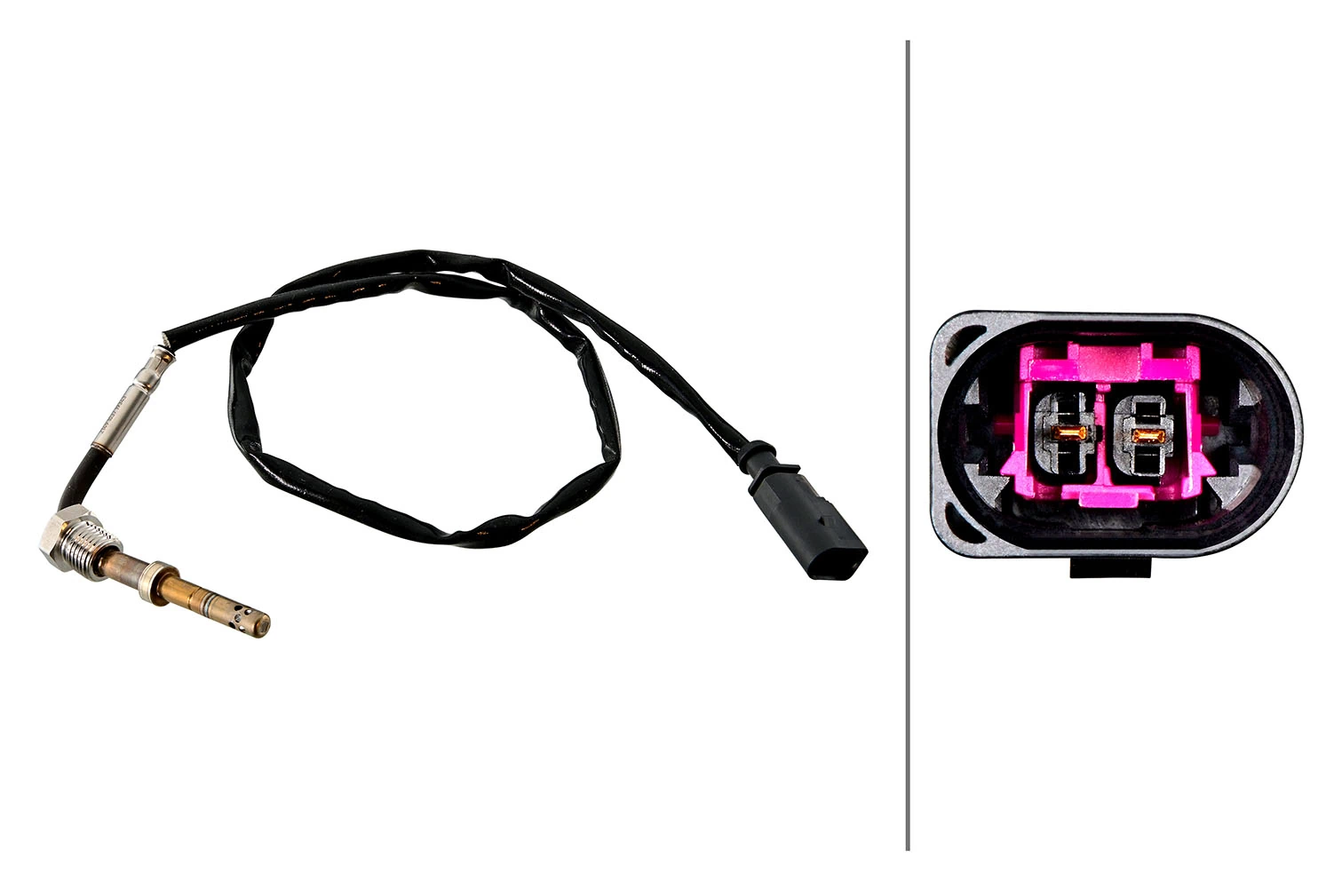 Sensor, exhaust gas temperature
