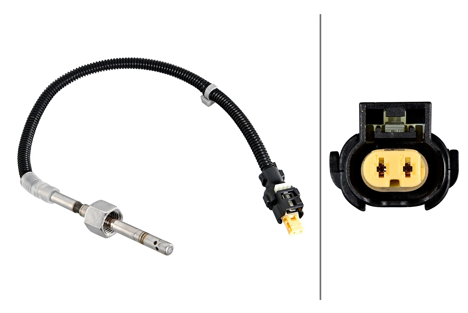 Sensor, exhaust gas temperature