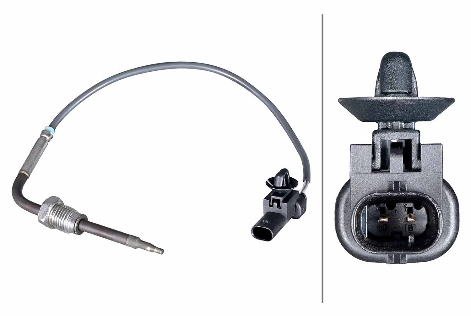Sensor, exhaust gas temperature
