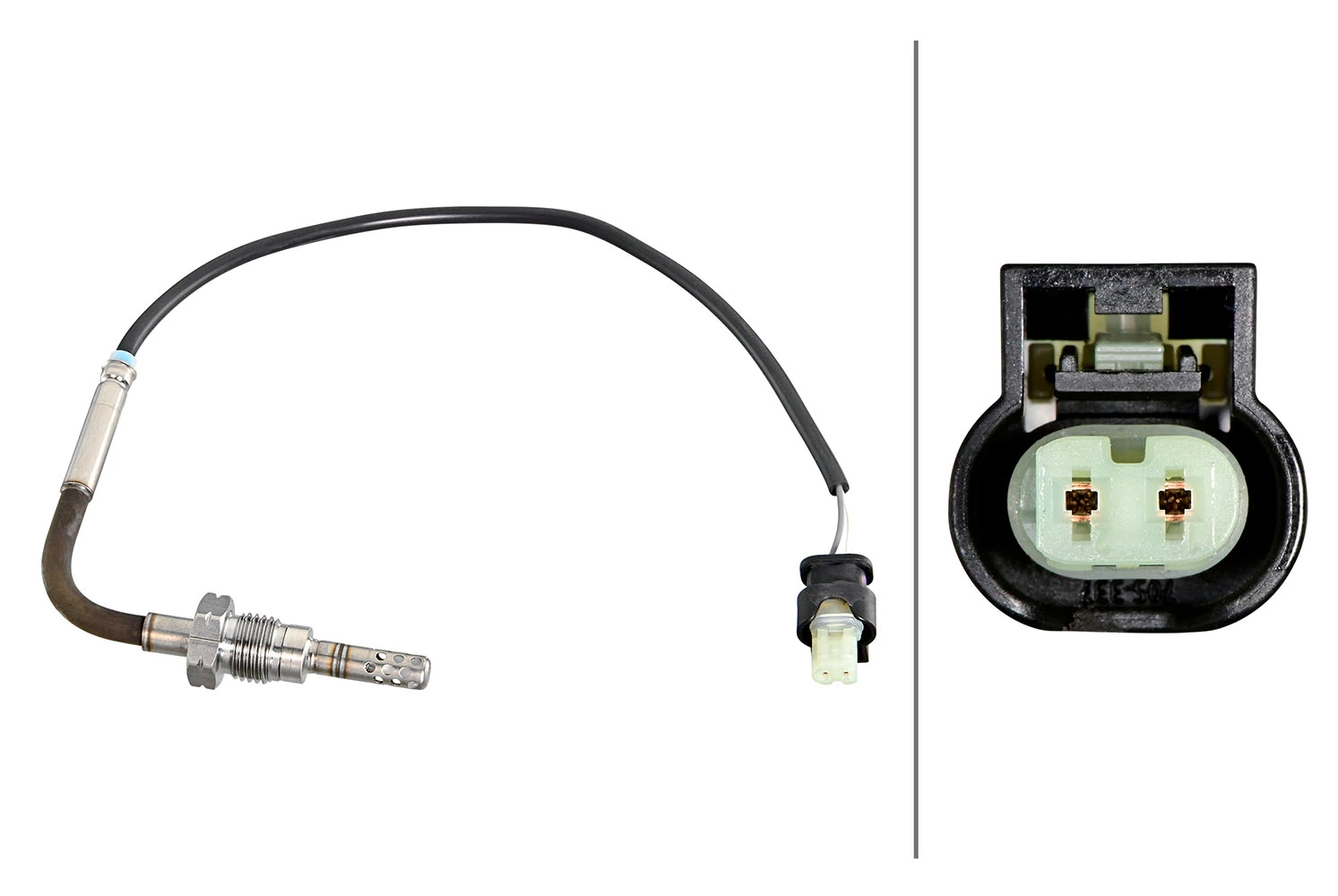 Sensor, exhaust gas temperature