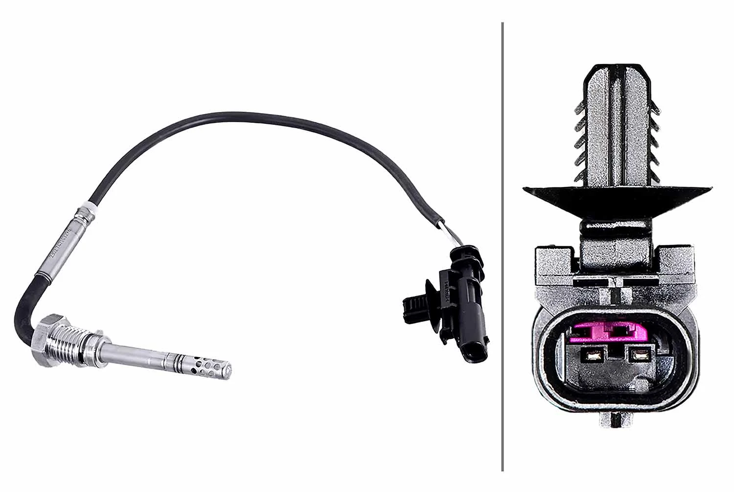 Sensor, exhaust gas temperature