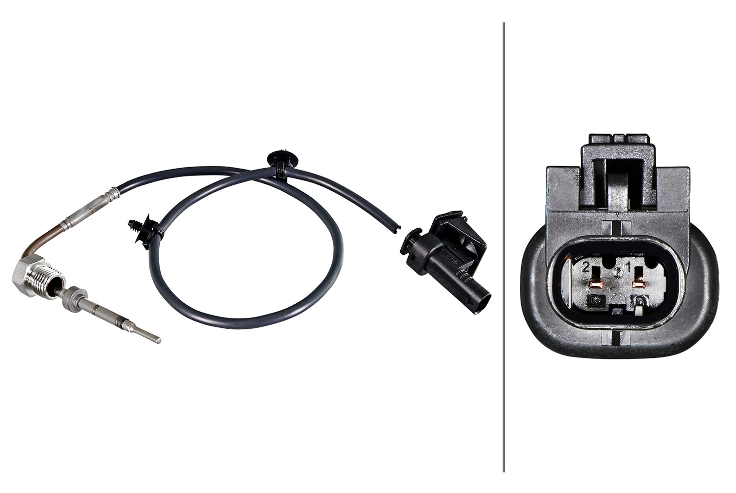 Sensor, exhaust gas temperature