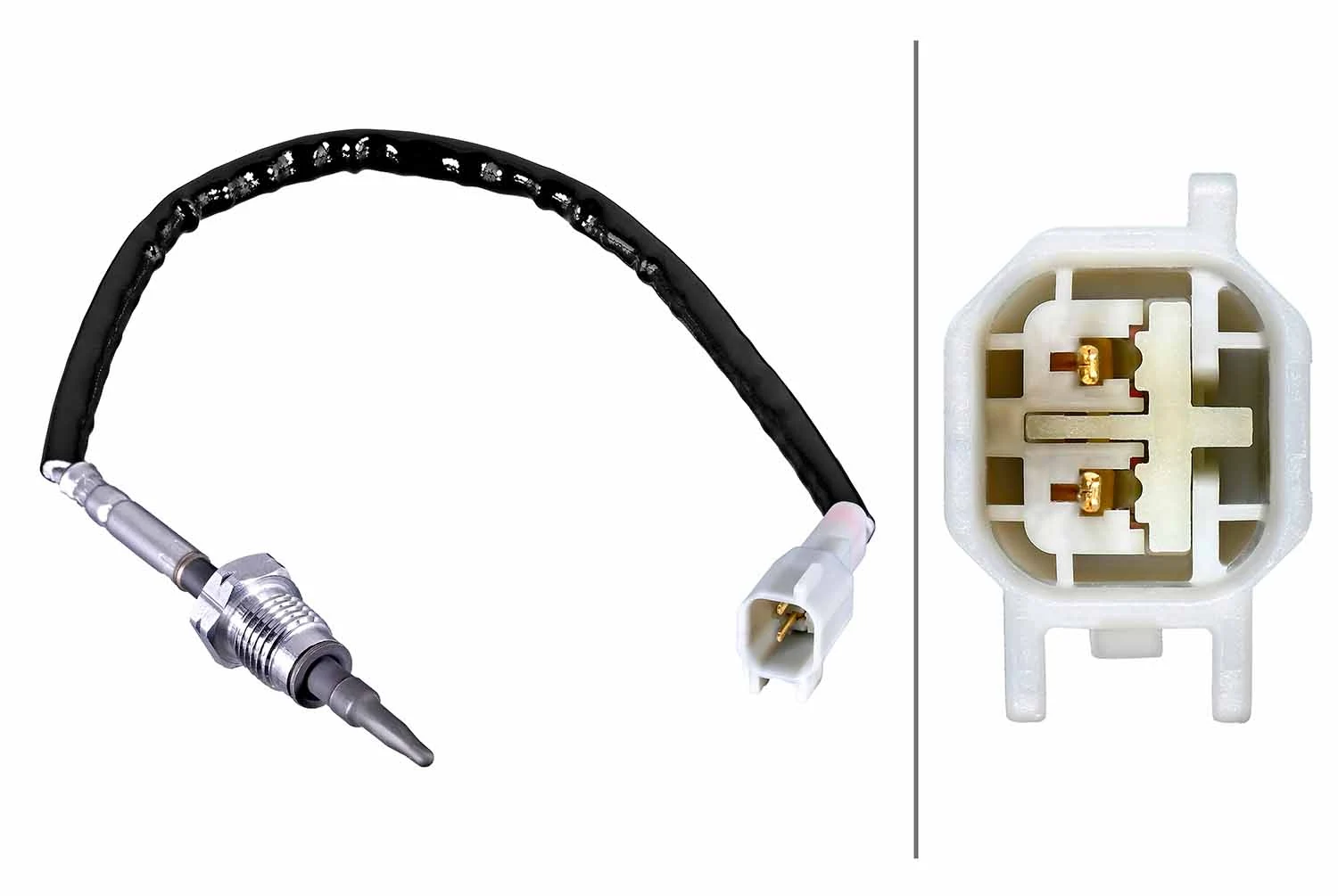 Sensor, exhaust gas temperature