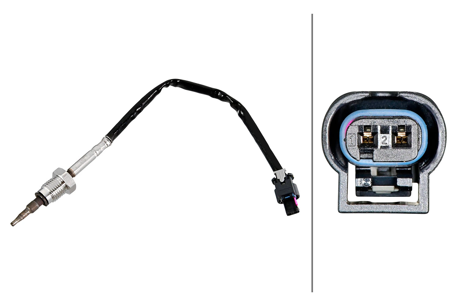 Sensor, exhaust gas temperature