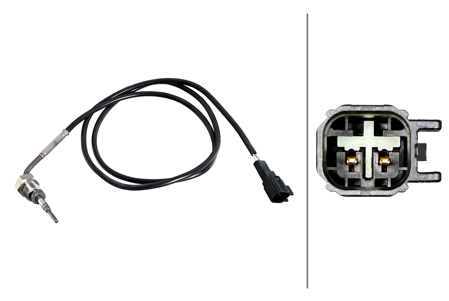 Sensor, exhaust gas temperature