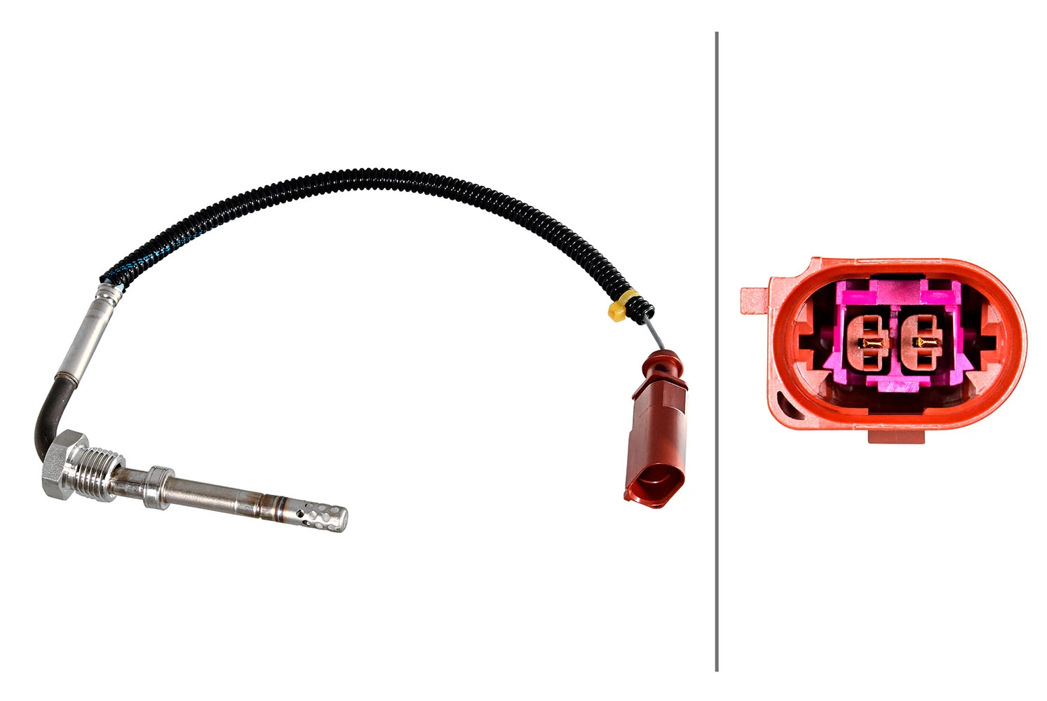 Sensor, exhaust gas temperature