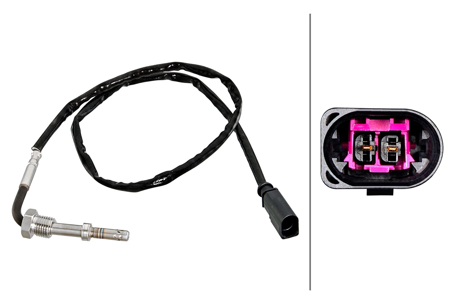 Sensor, exhaust gas temperature
