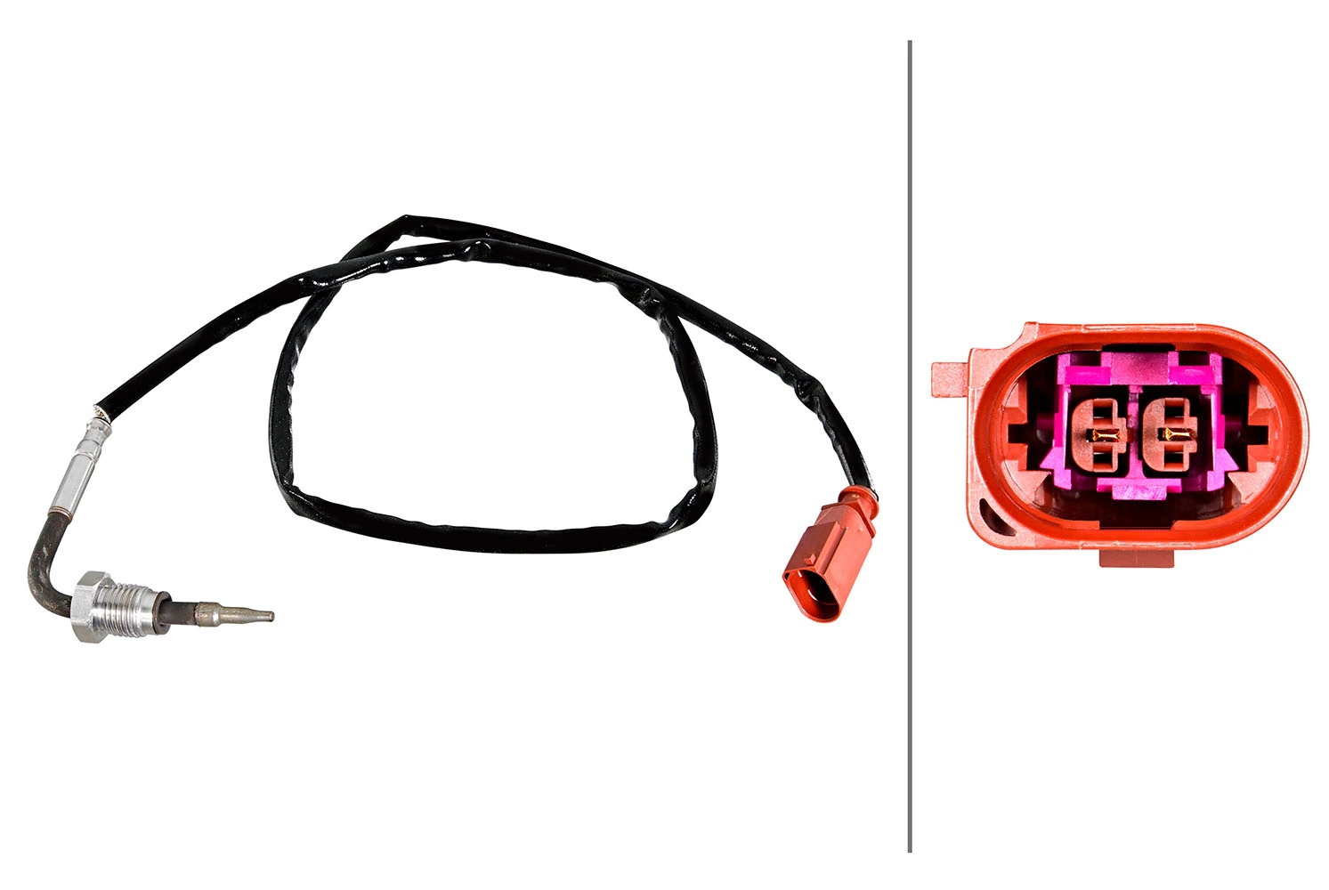 Sensor, exhaust gas temperature