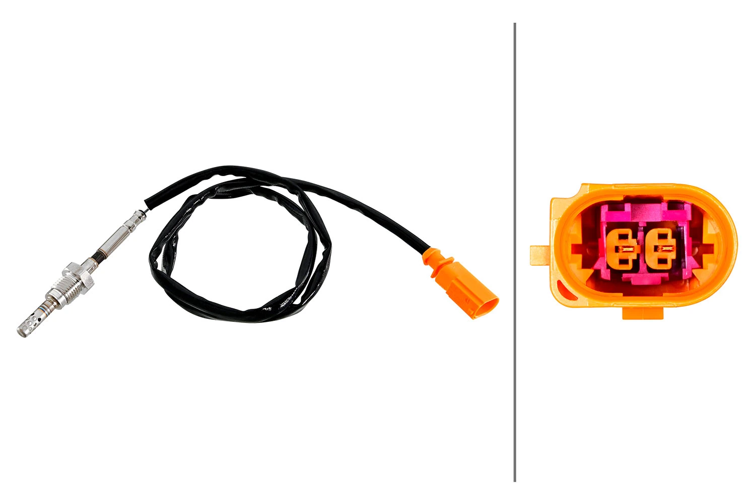 Sensor, exhaust gas temperature