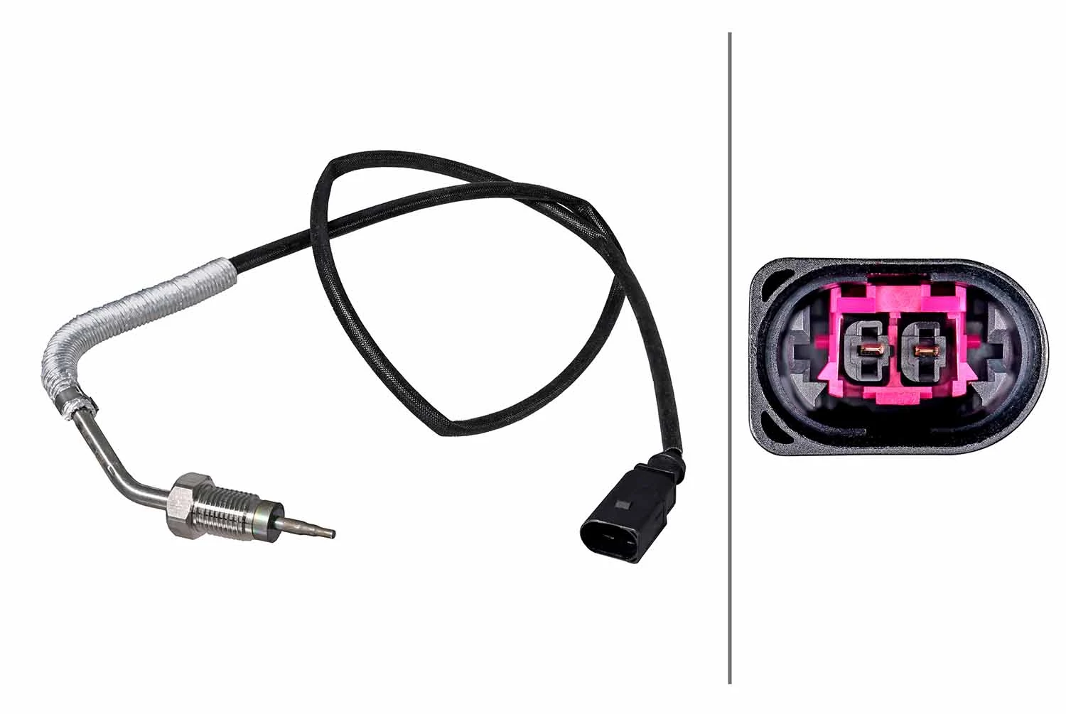 Sensor, exhaust gas temperature