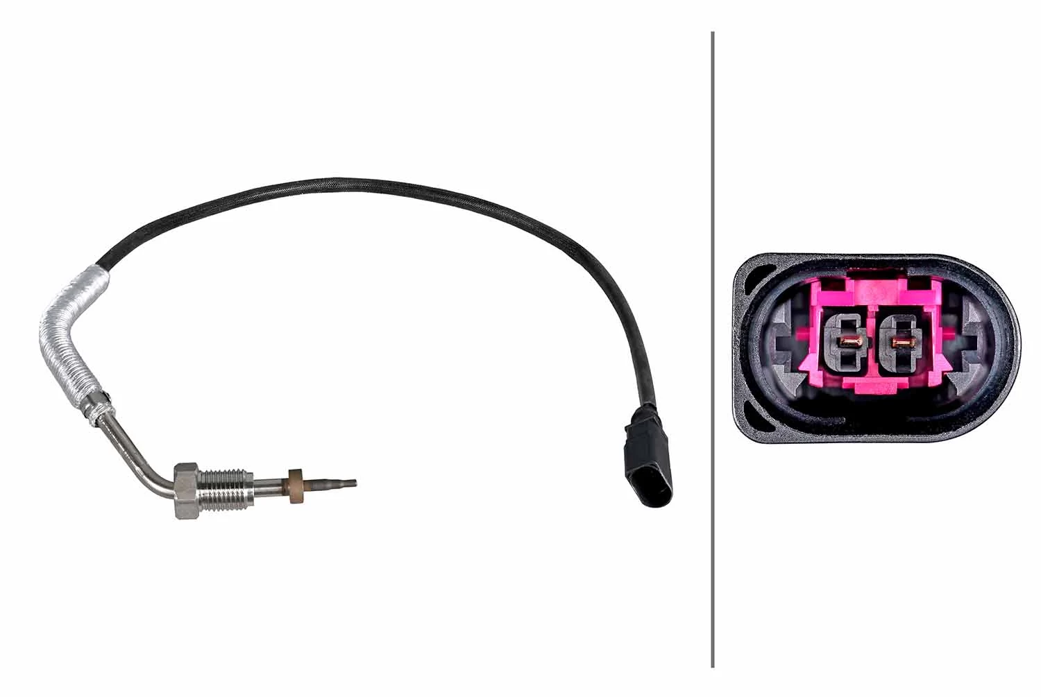 Sensor, exhaust gas temperature