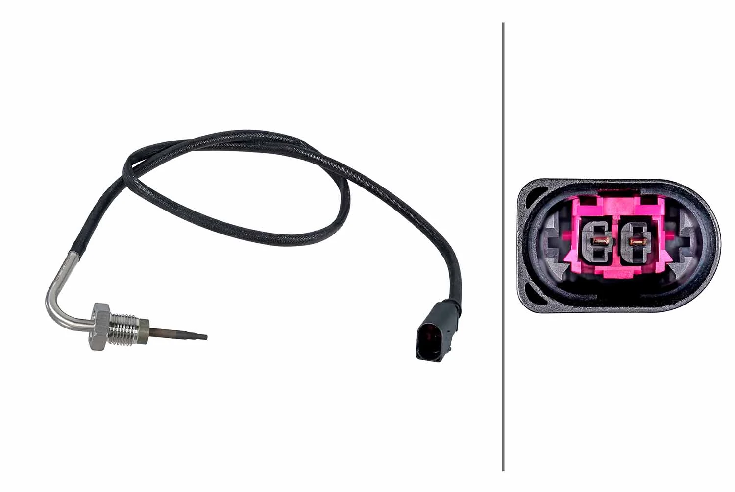 Sensor, exhaust gas temperature