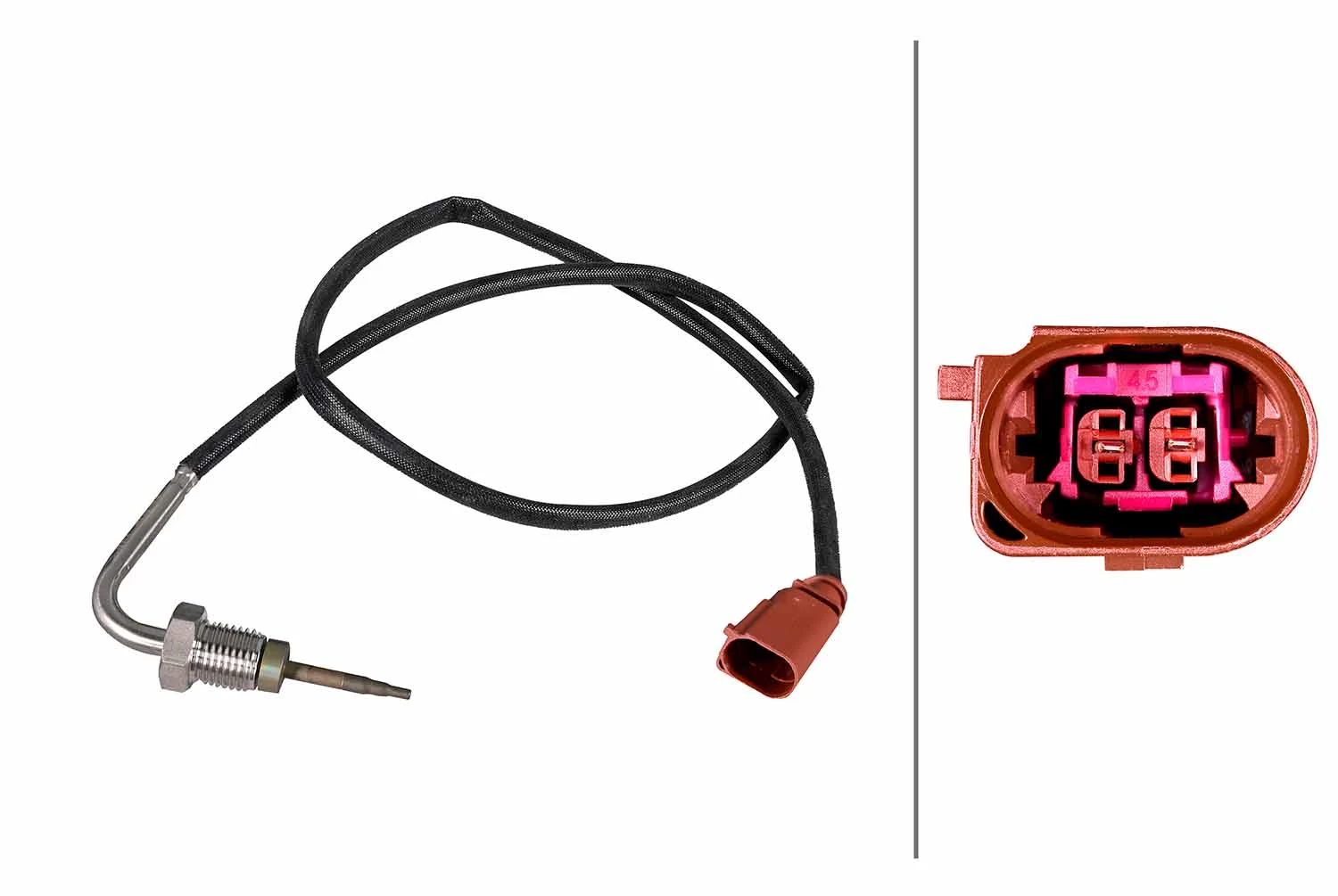 Sensor, exhaust gas temperature