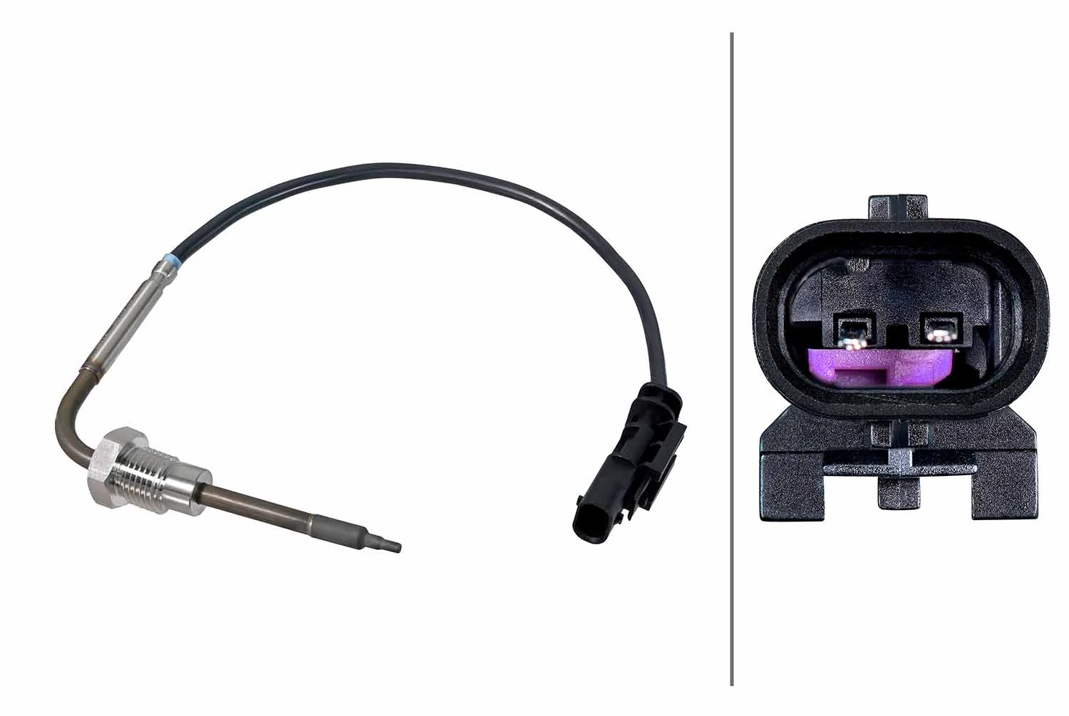 Sensor, exhaust gas temperature