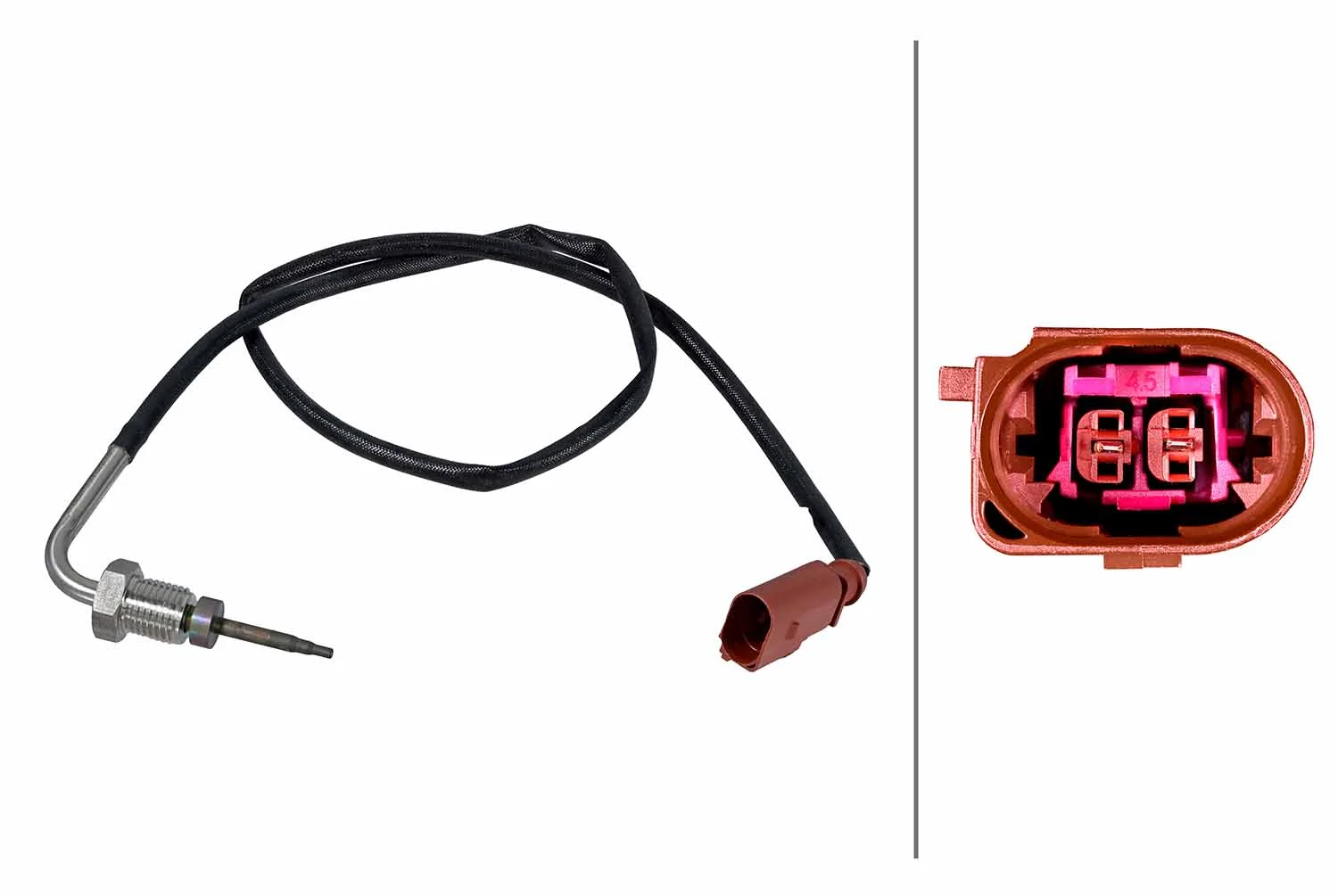 Sensor, exhaust gas temperature