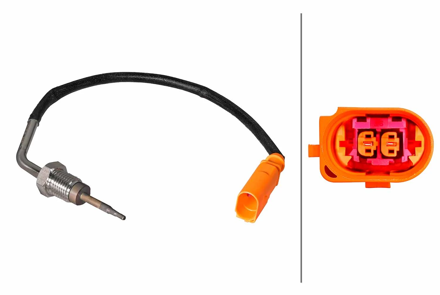 Sensor, exhaust gas temperature