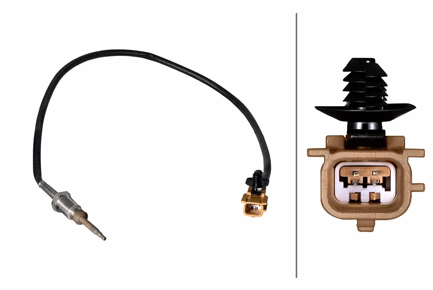 Sensor, exhaust gas temperature